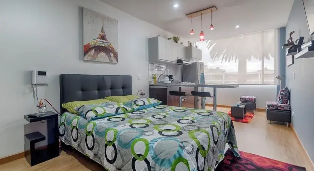 Las Palmas Apartment 306, Забронировать Апартаменты/квартира Teusaquillo Богота, рядом с Centro Comercial Galerias