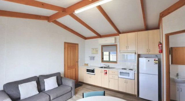 Номер Deluxe с 2 комнатами с видом на океан Sea Vu Caravan Park
