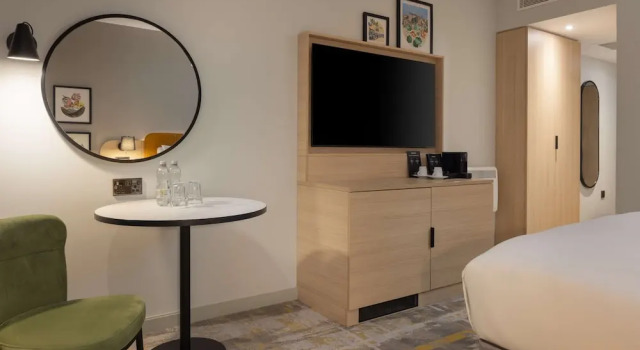 Süper çift kişilik oda Hilton Edinburgh Airport