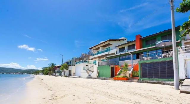 Casa frente ao Mar de Dentro com pôr do sol único, Забронировать Отель Канту-Гранди Санта-Катарина