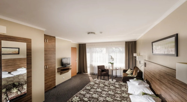 Четырёхместный номер Standard с балконом Hotel La Siesta & Medical Spa