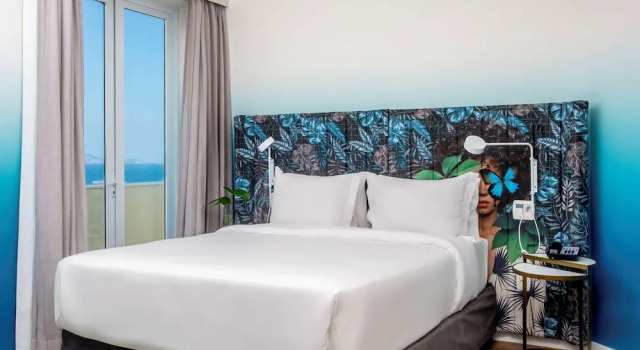 Двухместный номер Executive с балконом и с частичным видом на море Mercure Rio Boutique Hotel Copacabana