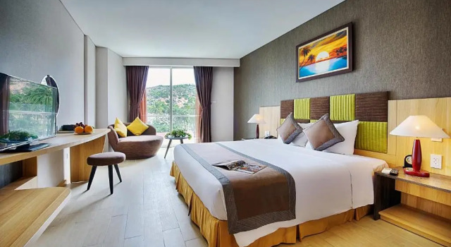 Двухместный номер Deluxe с видом на море Muong Thanh Holiday Muine Hotel
