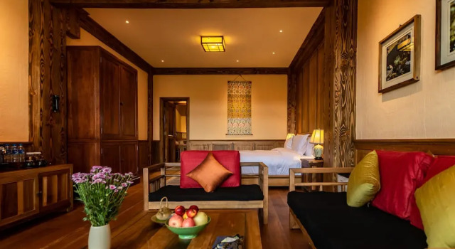 Номер Deluxe Songtsam Lodge Shangri-La