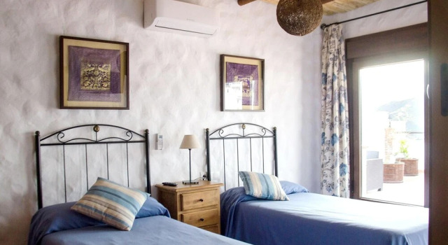House with 2 Bedrooms in Canillas de Albaida, with Wonderful Sea View, Shared Pool, Terrace - 15 Km From the Beach