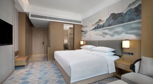Superior- dobbelt værelse med byudsigt Courtyard by Marriott Hangzhou Xiaoshan