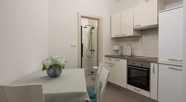 Студия Classic с балконом и с видом на море Apartments Lea