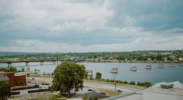 Двухместный номер Standard с видом на реку Hilton Garden Inn Fredericton