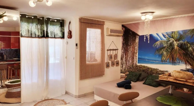 Le studio TAHITI 4 pers 600m de la plage la favière
