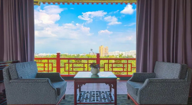 Четырёхместный номер Standard с видом на город The Grand Hotel Kaohsiung