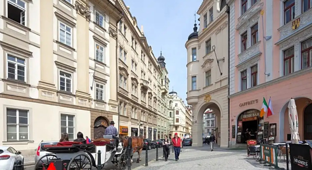 Апартаменты с 2 комнатами Dušní Apartments