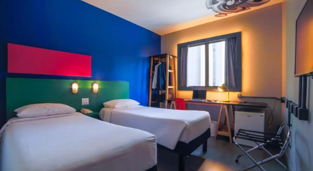 Двухместные апартаменты Standard ibis Styles SP Faria Lima