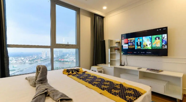 Апартаменты с видом на город Vinhomes Binh Thanh Official Luxury Apartment