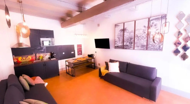 Апартаменты Deluxe Appartements La Croix - Hyper Centre - Palais des Papes et Pont dAvignon - WiFi