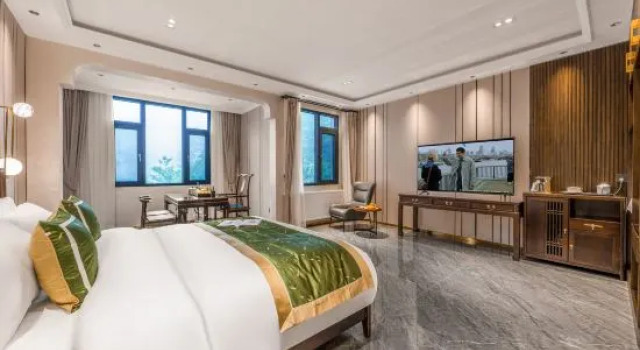 Двухместный семейный люкс Fairy Mountain Manfu Garden. Banshan Villa