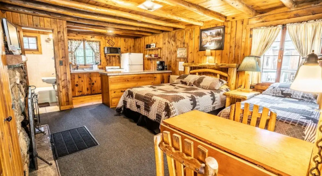 Семейный номер Standard c 1 комнатой с видом на реку Colorado Bear Creek Cabins