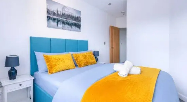 Апартаменты Modern Leicester 1-bed Fast Wi-fi