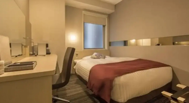 Кровать в общем номере (женский номер) Super Hotel Premier Osaka Honmachi Ekimae Natural Hot Springs