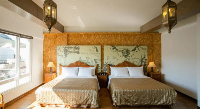 Четырёхместный номер Standard Blue Sea Sunny Sea View Homestay