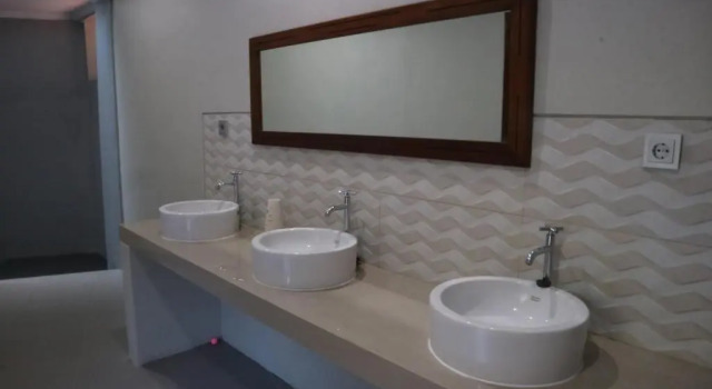 Кровать в общем номере Home-Bience Hostel