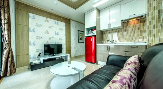Коттедж c 1 комнатой Jungmun JejuHue Pension