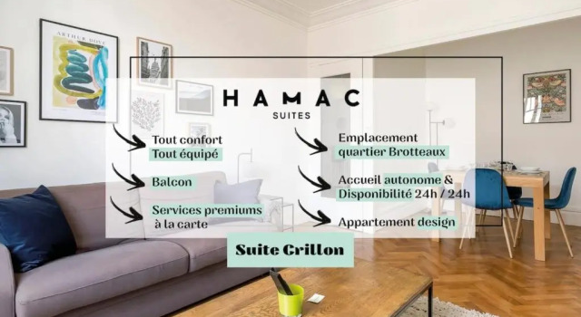 Апартаменты Hamac Suites - Suite Crillon