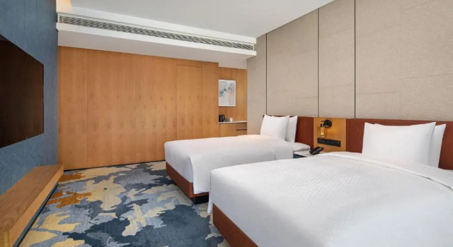 Четырёхместный номер Deluxe Four Points by Sheraton Shanghai Jiading