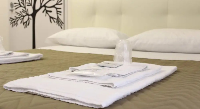 Люкс Luxury с балконом и с видом на город Attico Luxury B&B