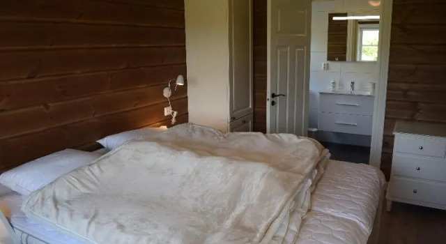 Вилла с балконом и с красивым видом из окна Skeikampen Booking