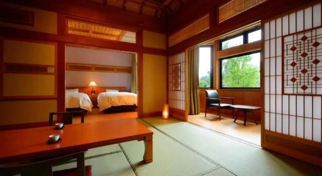 Номер Deluxe Yamanokami Onsen Yuukaen