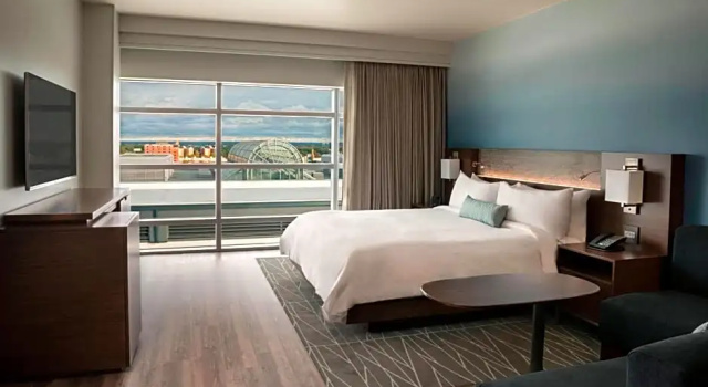 Двухместный номер Standard с видом на город Buffalo Marriott at LECOM HARBORCENTER