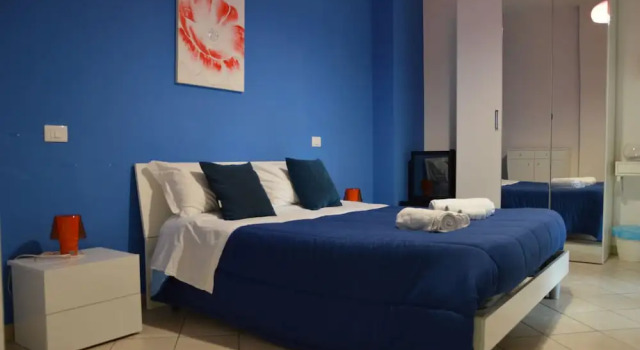 Deluxe Zimmer 1 Schlafzimmer mit Balkon B&B Acquamarina
