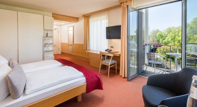 Двухместный номер Premium с видом на озеро Seehotel Rheinsberg