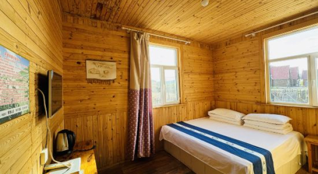Двухместный номер Standard Ergune Enhe E Qing Moutain Villa