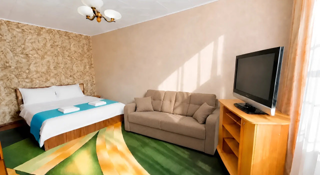 Апартаменты c 1 комнатой Kvartirkin on str. Parkovaya, 40A