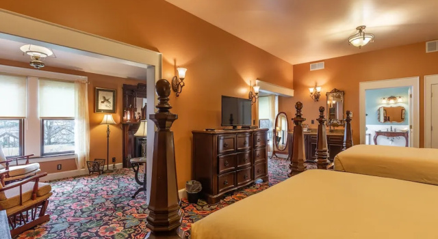 Двухместный номер Standard с красивым видом из окна Steele Mansion Inn & Gathering Hub