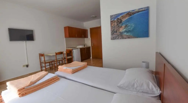 Двухместная студия с балконом Studio Apartments 6 Palmi