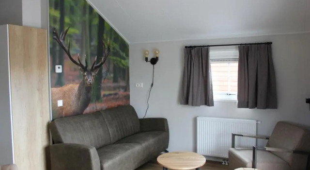 De Bijsselse Enk, Noors chalet 12, Rezerwuj Chalet Hotele w Veluwe z parkingiem, Parking