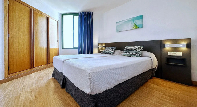 1 makuuhuone Huoneisto näköala uima-altaalle Apartamentos Globales Nova