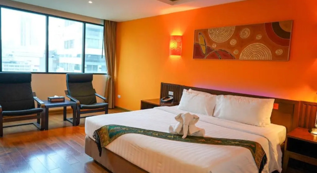 Двухместный номер Deluxe Hotel Mermaid Bangkok