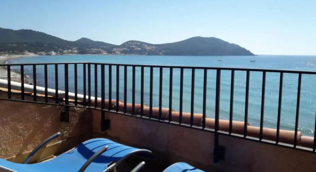 Трёхместный номер Standard с видом на море Hotel Chanteplage