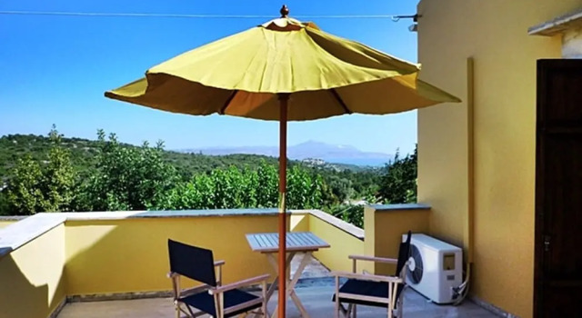 Номер Standard c 1 комнатой с балконом Crete Holiday Rental Small Village Close to Beaches -sharing a Large Pool