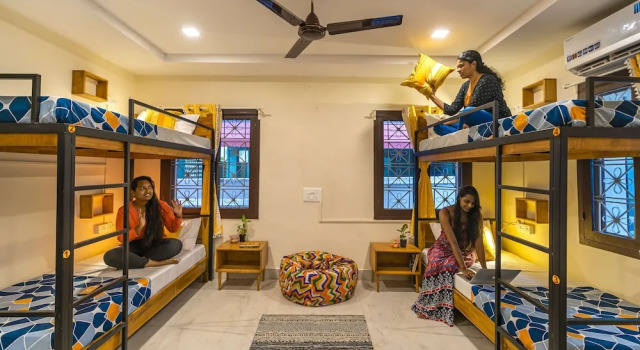 Кровать в общем номере (женский номер) Zostel Visakhapatnam, Vizag
