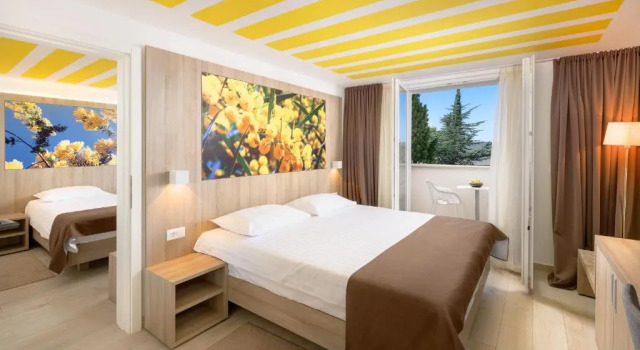 Семейный номер Superior с балконом и с видом на сад Medora Auri Family Beach Resort