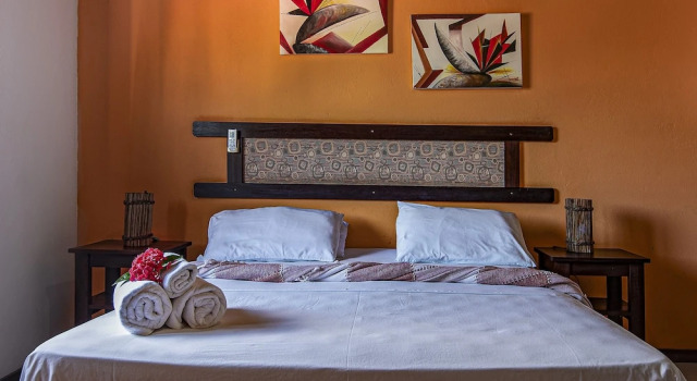 Двухместное бунгало с балконом Areia Branca Apart Hotel