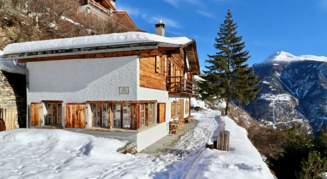 Шале Beautiful Chalet for 10 People in Vercorin