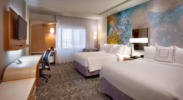 Четырёхместный номер Standard Courtyard by Marriott Phoenix Mesa Gateway Airport