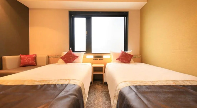 Двухместный номер The Hedistar Hotel Kyoto Nijo Comic & Books