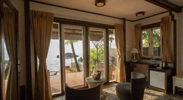Deluxe dobbelt værelse med havudsigt The Ark Comforts