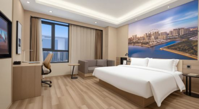 Люкс Deluxe Green Oriental Hotel (Shenzhen Pinghu South China City Hehua subway station)